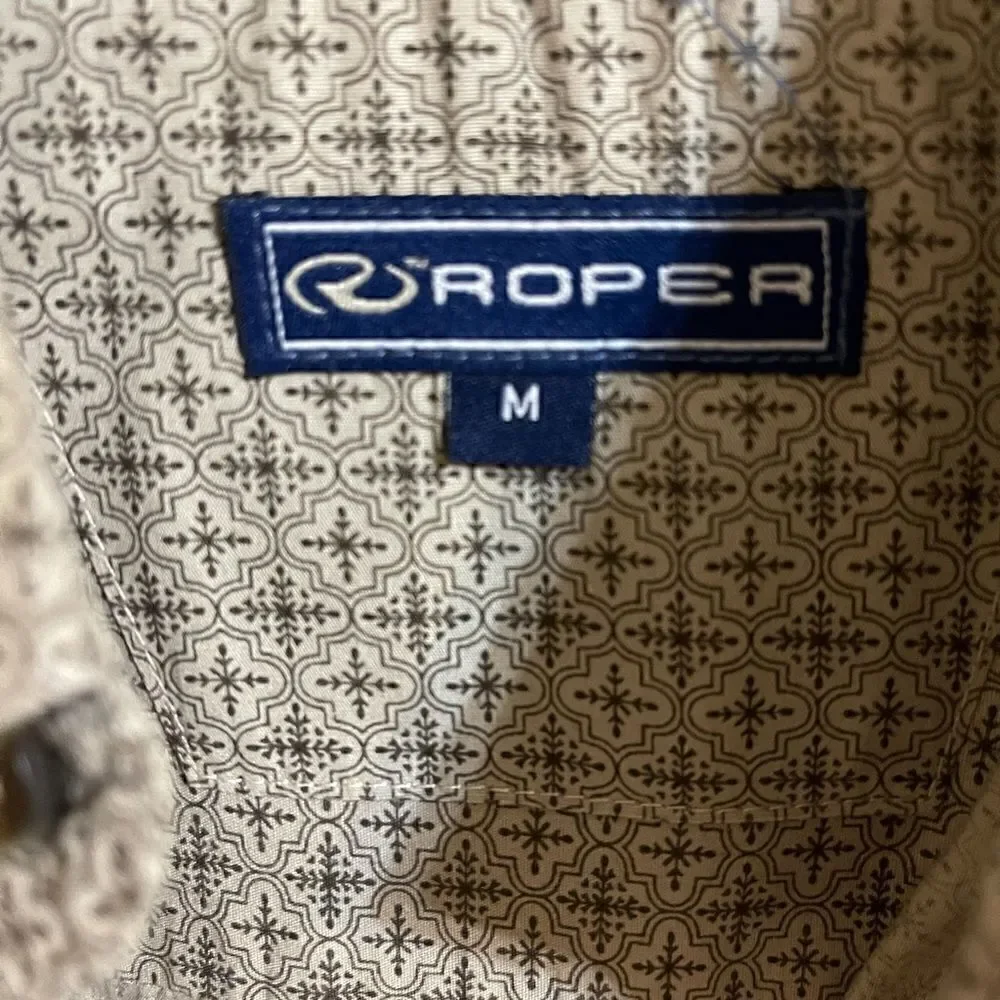 Roper Western Men’s Long Sleeve Shirt Med
